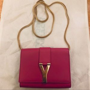 Saint Laurent YSL crossbody pink